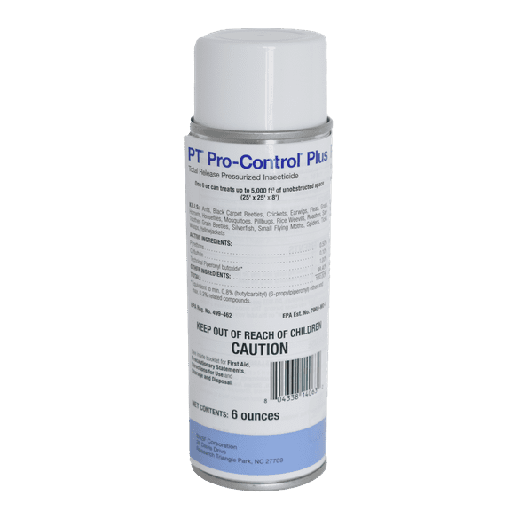 PT Pro-Control Plus Total Release Pressurized Insecticide - 6 oz Can Aerosol by BASF