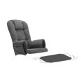 thumbnail image 1 of PT. RUDANT MAJU SELARAS Josiah Glider Rocking Chair Replacement Cushions Set GREY, 1 of 5