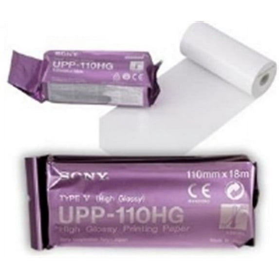 PT# -S-UPP110HG UPP110HG- Paper Recording Sony B/W UP895 (MD)/ UP897 Thermal 1/Rl by, Beck-Lee/Clinical Health