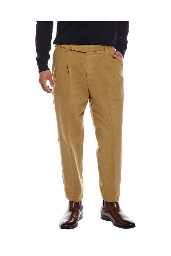 mens Pant, 58, Brown