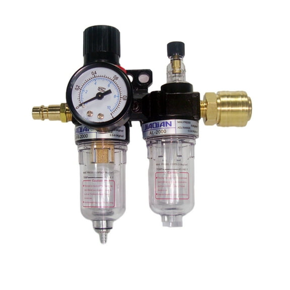 PT1/4 Filter Water Separator Oil Separator Pressure Reducer Air Compressor Compressed Air Regulator Water-oil Separator