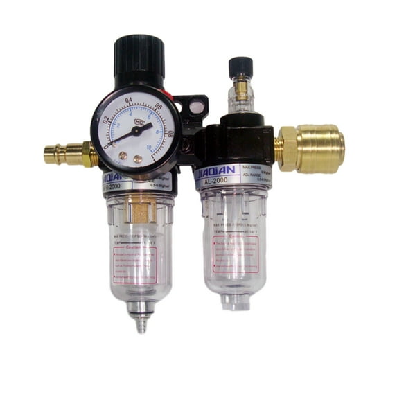 PT1/4 Filter Water Separator Oil Separator Pressure Reducer Air ...