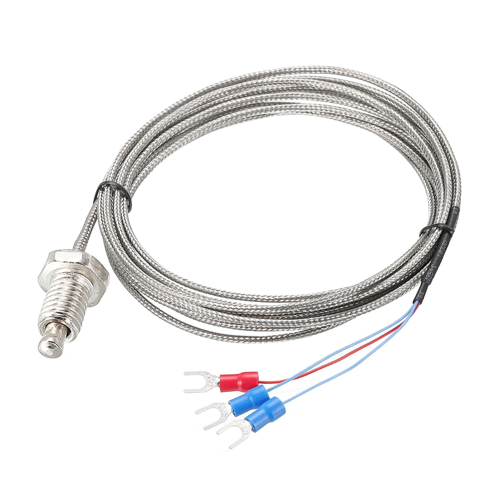 PT100 Temperature Sensor M8 Screw Temperature Probe Thermocouple 10ft