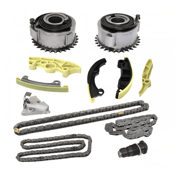 PT204 2.0L Engine Timing Chain Kit & VVT Gear For Land Rover Jaguar XE E-PACE GAS 2017-2023