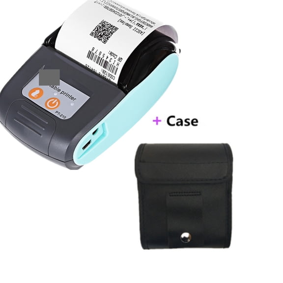 PT210 58mm Thermal Receipt Printers USB Bluetooth Compatible Interface Wireless Connect With Phone Free Application Mini Printer ,Crisp, Vibrant Prints