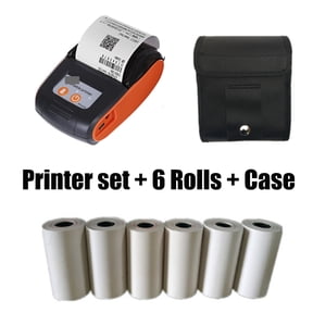 PT210 58mm Thermal Receipt Printers USB Bluetooth Compatible Interface Wireless Connect With Phone Free Application Mini Printer