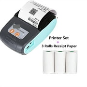 PT210 58mm Thermal Receipt Printers USB Bluetooth Compatible Interface Wireless Connect With Phone Free Application Mini Printer