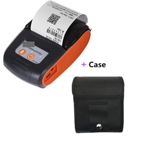 PT210 58mm Thermal Receipt Printers USB Bluetooth Compatible Interface Wireless Connect With Phone Free Application Mini Printer