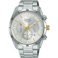 thumbnail image 1 of PT3841,Men's Chronograph,Stainless Steel case,bracelet,100m WR, 1 of 2