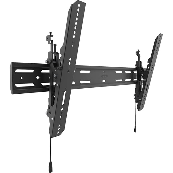 PT400 Tilting TV Mount for 40" to 90" TVs | Up to 150 lb | VESA 800 x 400 | 12 of Tilt | Low Profile Design | Extra Wide Wall Plate | Black