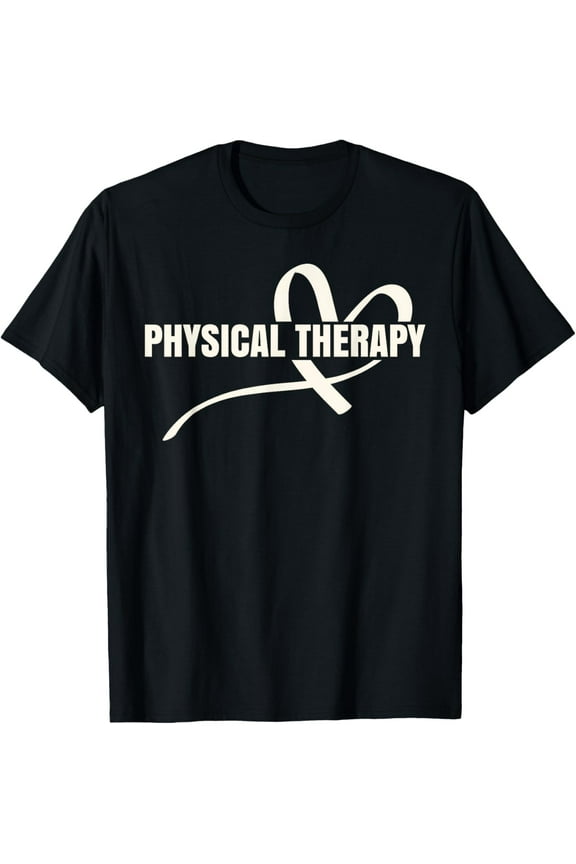 PTA Physiotherapy PT Therapist Love Physical Therapy T-Shirt100% cotton short-sleeved shirt for both men and women
