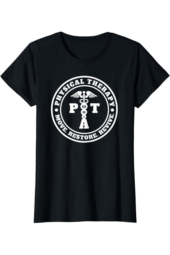 PTA Therapist Assistant Logo Physical Therapy Shirt