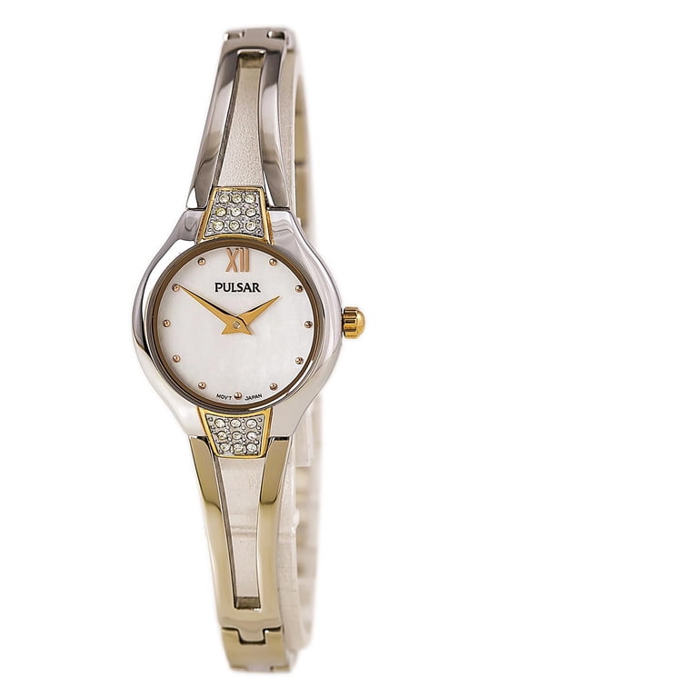 Pulsar Two Tone Steel MOP Women\'s Watch PULSAR Women main image 3