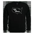 thumbnail image 1 of PTB American Graphic Crewneck Sweatshirt, Black - Extra Large, 1 of 1