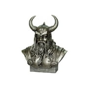 PTC 11.75 Inch King Odin Warrior God Head and Bust Statue Figurine
