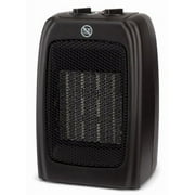 PTC-901 Portable Ceramic Space Heater, 2 Settings, Black - Quantity 1