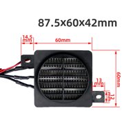 PTC Constant Temperature Heater 12V120W with Fan for Reliable Heating Solutions