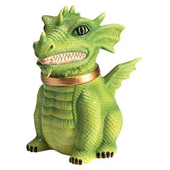 PTC Dragon Cookie Jar Ceramic Cute Kitchen Accessory by PTC