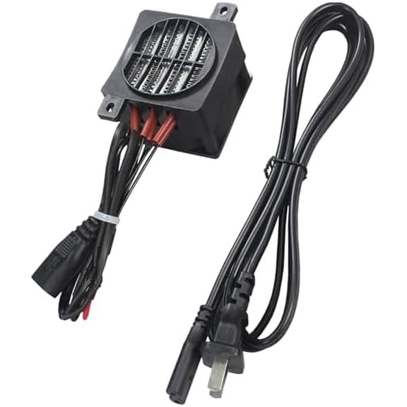 PTC Fan Heater 110V 200W Electric Ceramic Energy Saving Constant Temperature Thermistor Insulation Air Auto Car Fast Heating Element Tools with Power Cord, $$Other