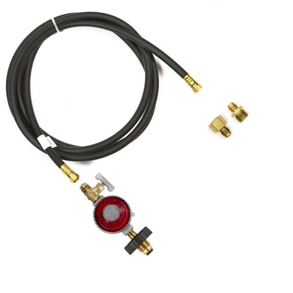 PTCK: PROPANE TANK CONNECTION BASIC COMPLETE KIT - Make Your Own Fire Pit