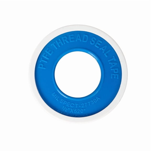 PTFE 1/2" Teflon Tape - Gas Liquid and Vacuum Service