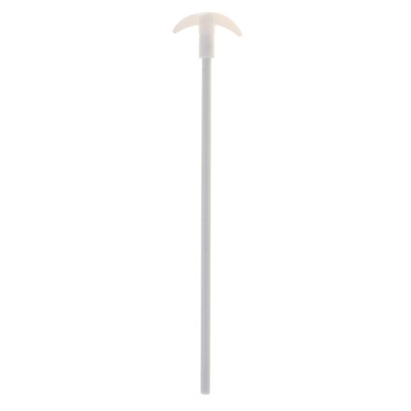 PTFE Coated Stainless Steel Electric Overhead Stirrer Mixer Shaft (7 mm Dia.) Stir Rod Lab Utensils Supplies Length 2 Leaf Dia L 250mm Oar Dia 50mm