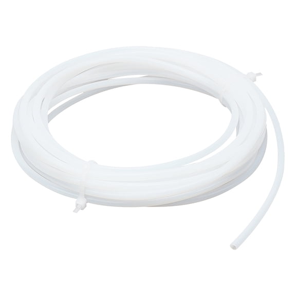 PTFE Resistant Hose Tubing White 4mm Inner Diameter: 2.5mm 5m/roll for diy