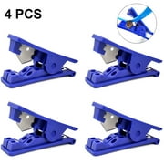 PTFE Tube Cutter Hose Cutter Pipe Tube Cutter Tubing Cutting Tool for Nylon PVC PU Plastic Tube and Hose Cut up,Blue