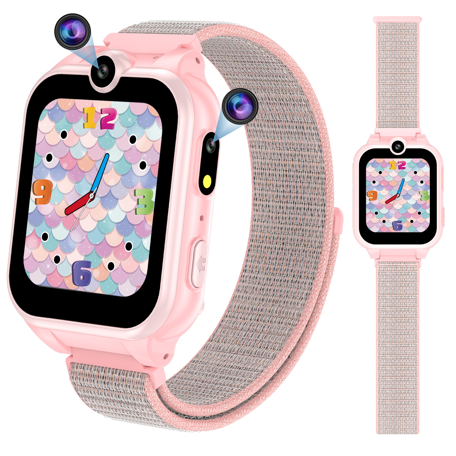 JoJo Siwa LED Display Digital Touch Screen Watch for Kids - Pink