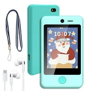 PTHTECHUS 2.8" Kids Phone Toddler Learning Toy Gifts with Dual Camera Habit Tracker Games Alphabet Educational Learning Toys Birthday Easter Gifts for 3-7 Y/O Purple