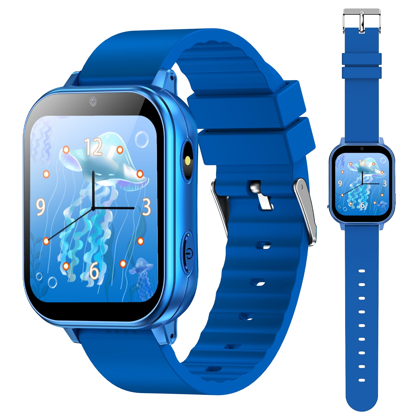 PTHTECHUS Cellular 1.54" Aluminum Alloy Case with Blue Band