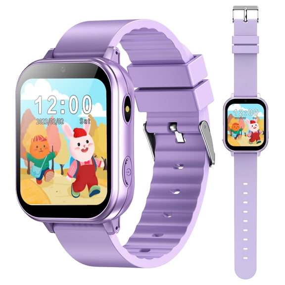 PTHTECHUS Smart Watch for Kids Toys Smartwatches for Boys and Girls with 22 Games HD Camera Video Music Player Pedometer Study Cards Audiostory Habit Tracking Gift for 4-14 Ys
