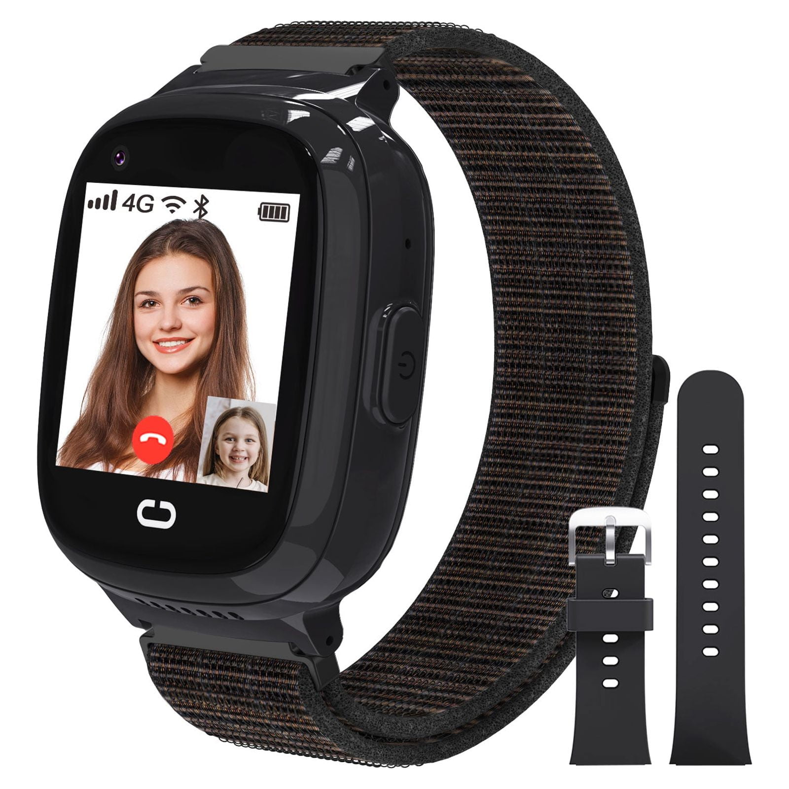 PTHTECHUS Smartwatch for Kids with GPS 4G HD Touchscreen Watch 