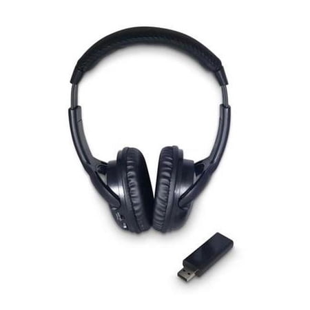 PTI Bluetooth Noise-Canceling Over-Ear Headphones, Black, PT-908-HS