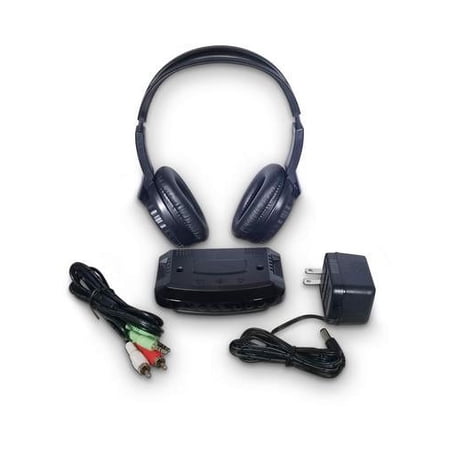 PTI Noise-Canceling Over-Ear Headphones, Black, PT-636