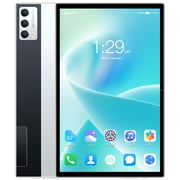 PTJKU New 10.1-inch android Smart Tablet, for-border 3G Calls (European Standard) - HD Screen, MTK6735 Processor, 2GB+16GB Flash Memory, 2.0MP+5.0MP Cameras White