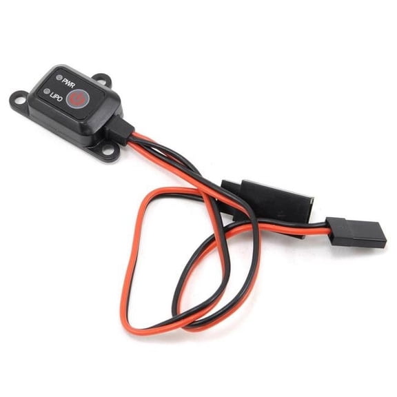 Protek RC PTK4060 Electronic Switch with Voltage Cutoff Spare Parts Set, Black