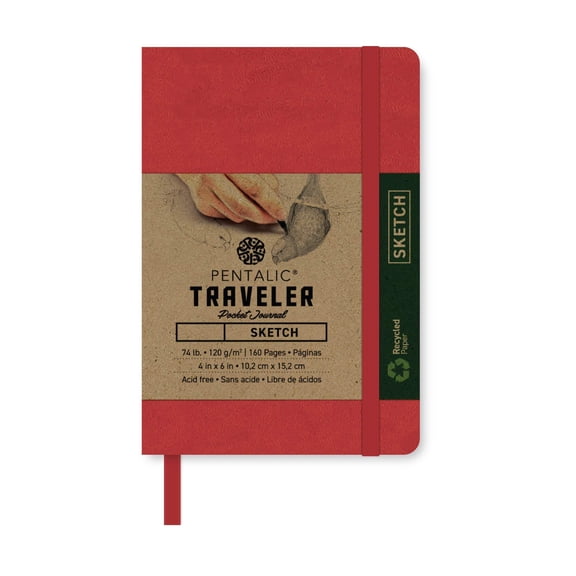 Royal & Langnickel - Pentalic® Traveler Pocket Journal 4" x 6" Sketch