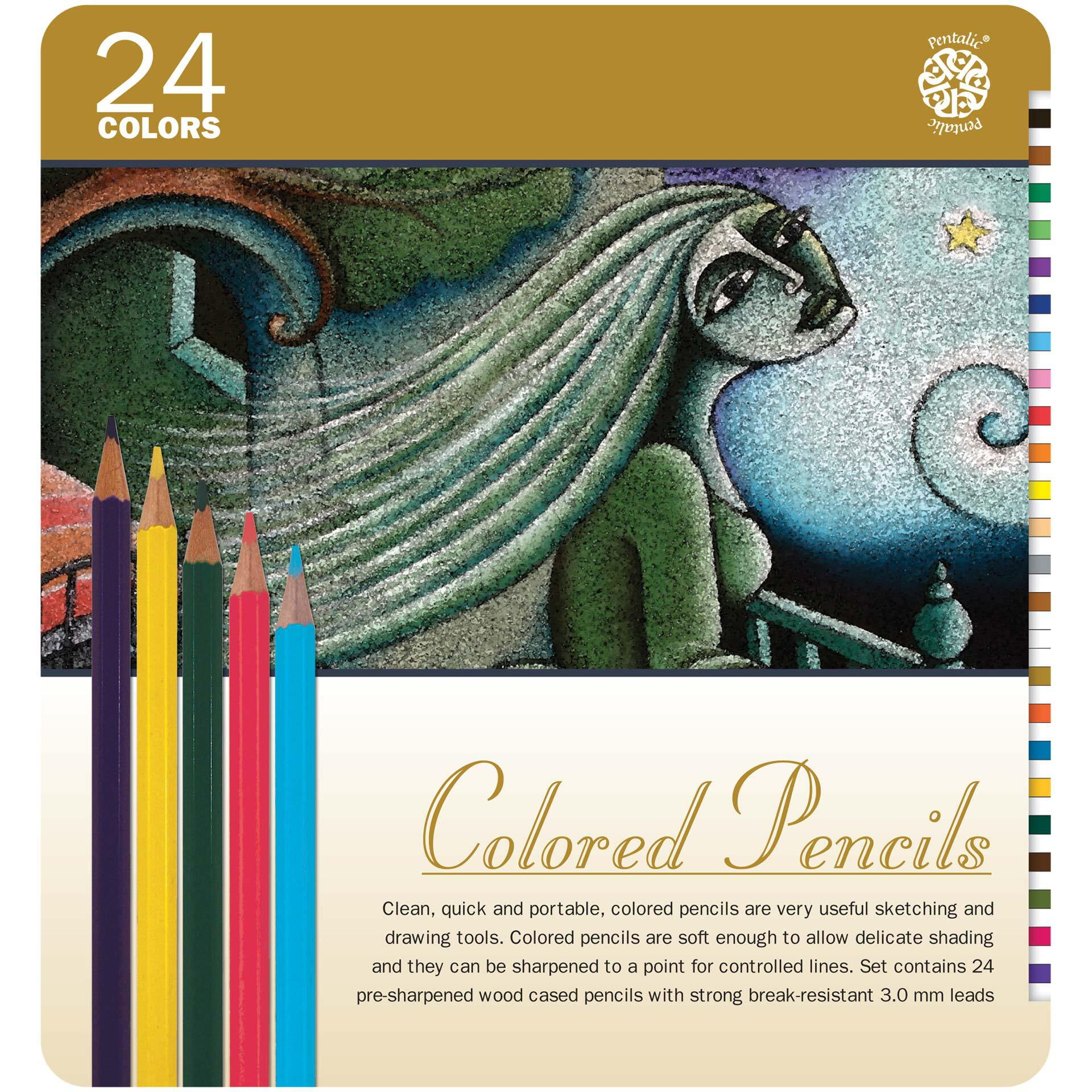 Royal & Langnickel - Pentalic Colored Pencil Sets