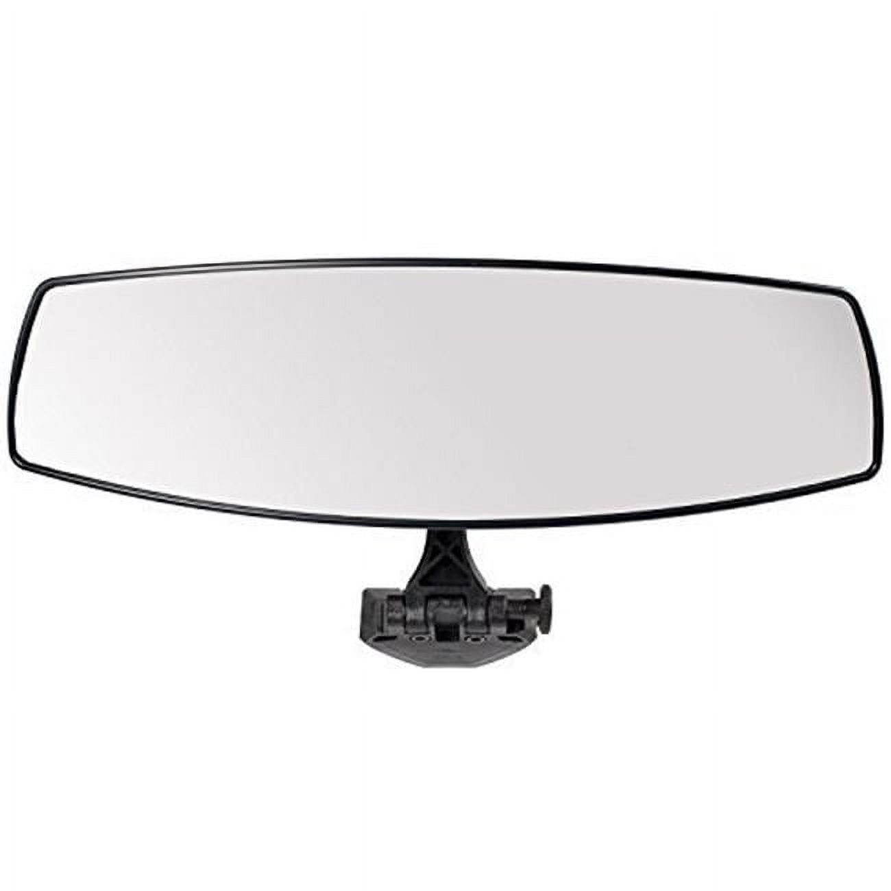 Black Carbon Fiber Composite Panoramic Boat Mirror with Bracket