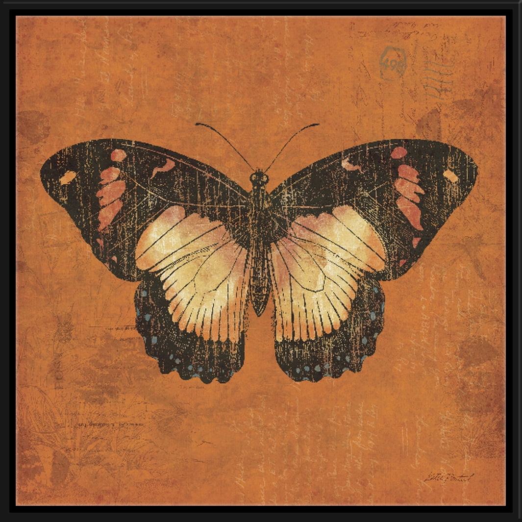 PTM Images Apricot Butterfly
