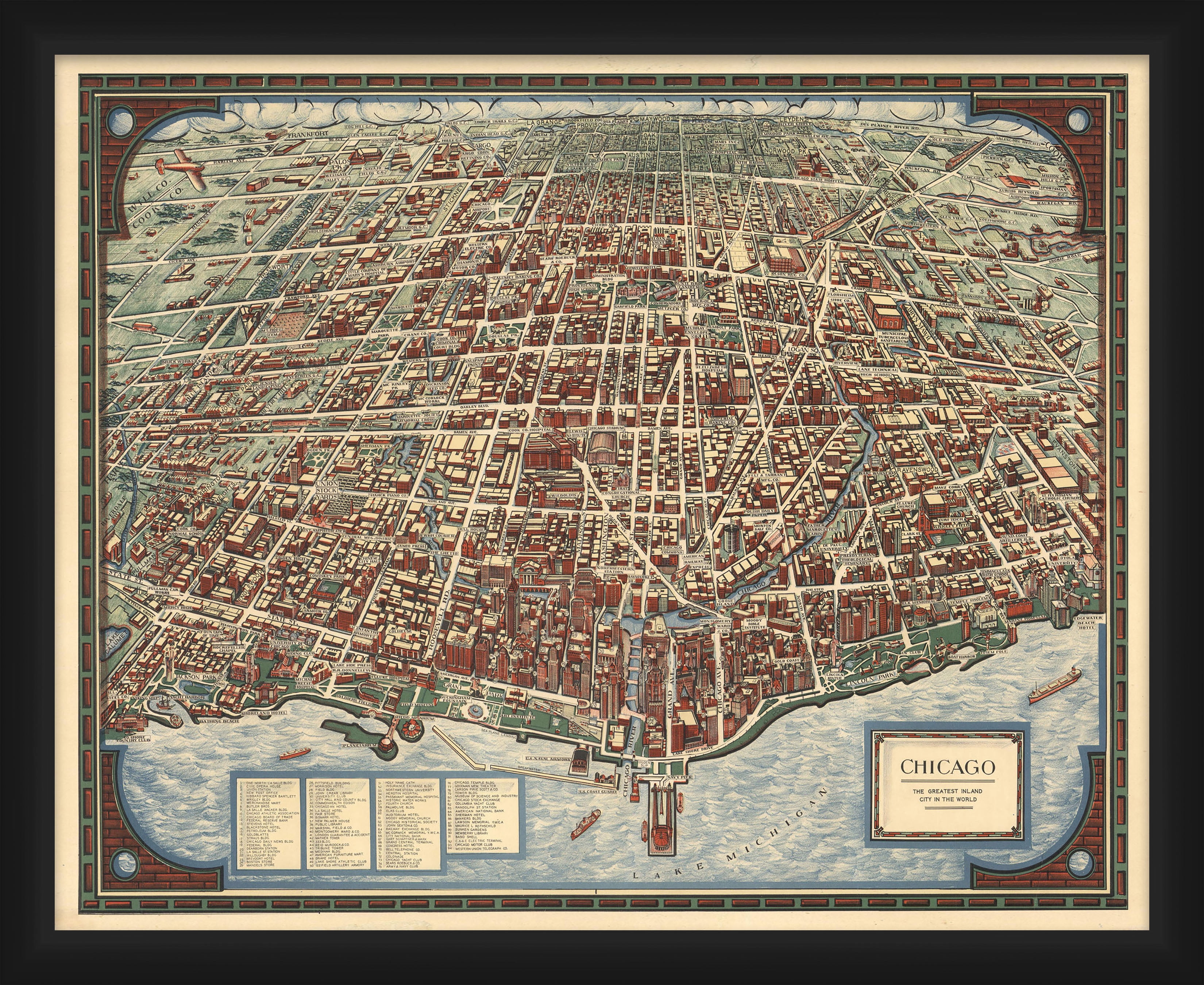 PTM Images,Chicago Map