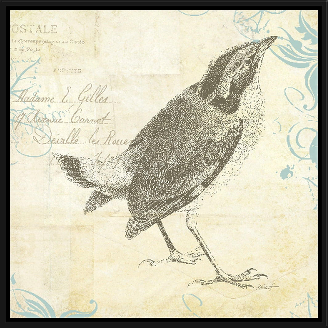 PTM Images Engraved Birds I