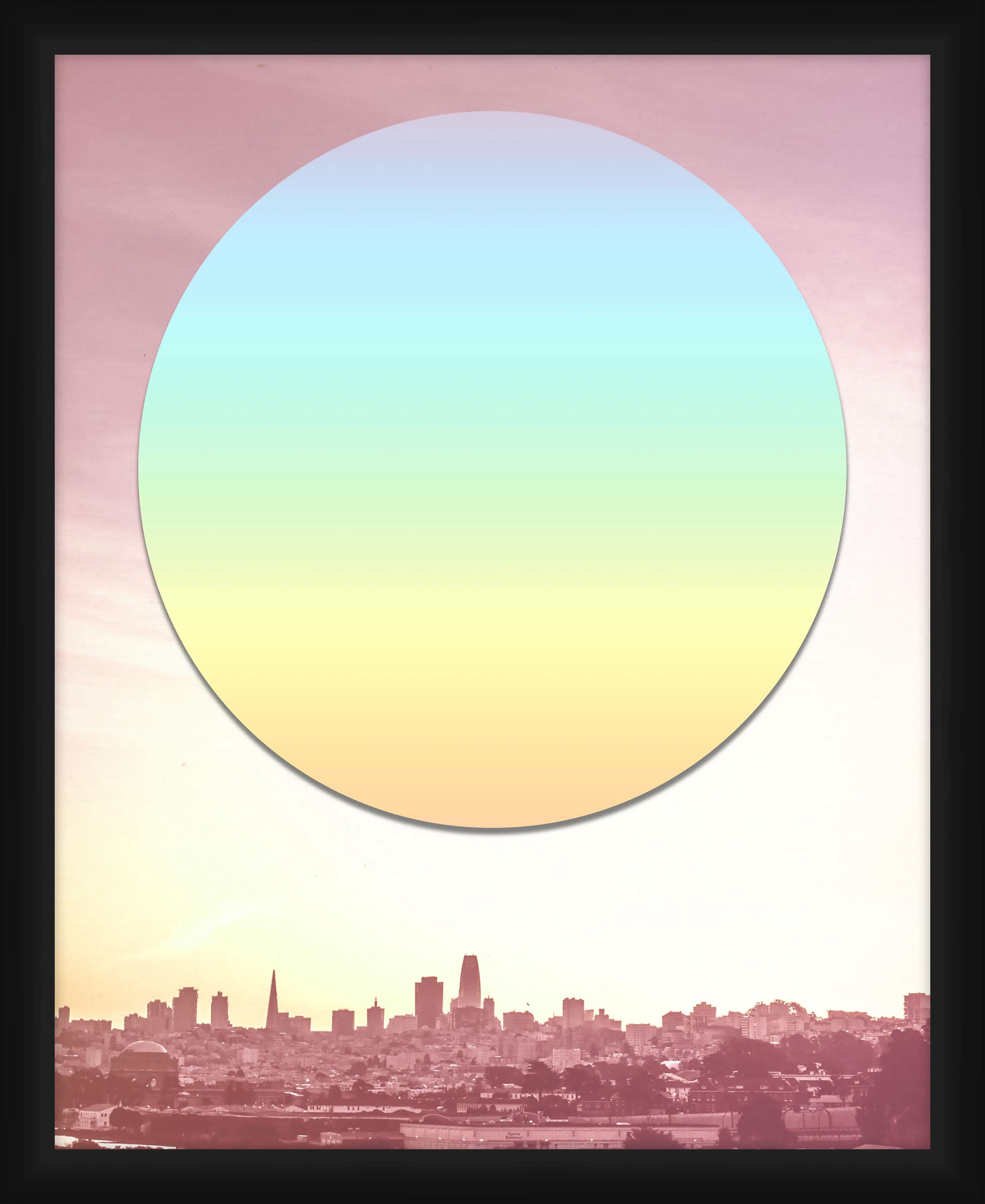 PTM Images Graphic Prints Moons Framed Art Prints