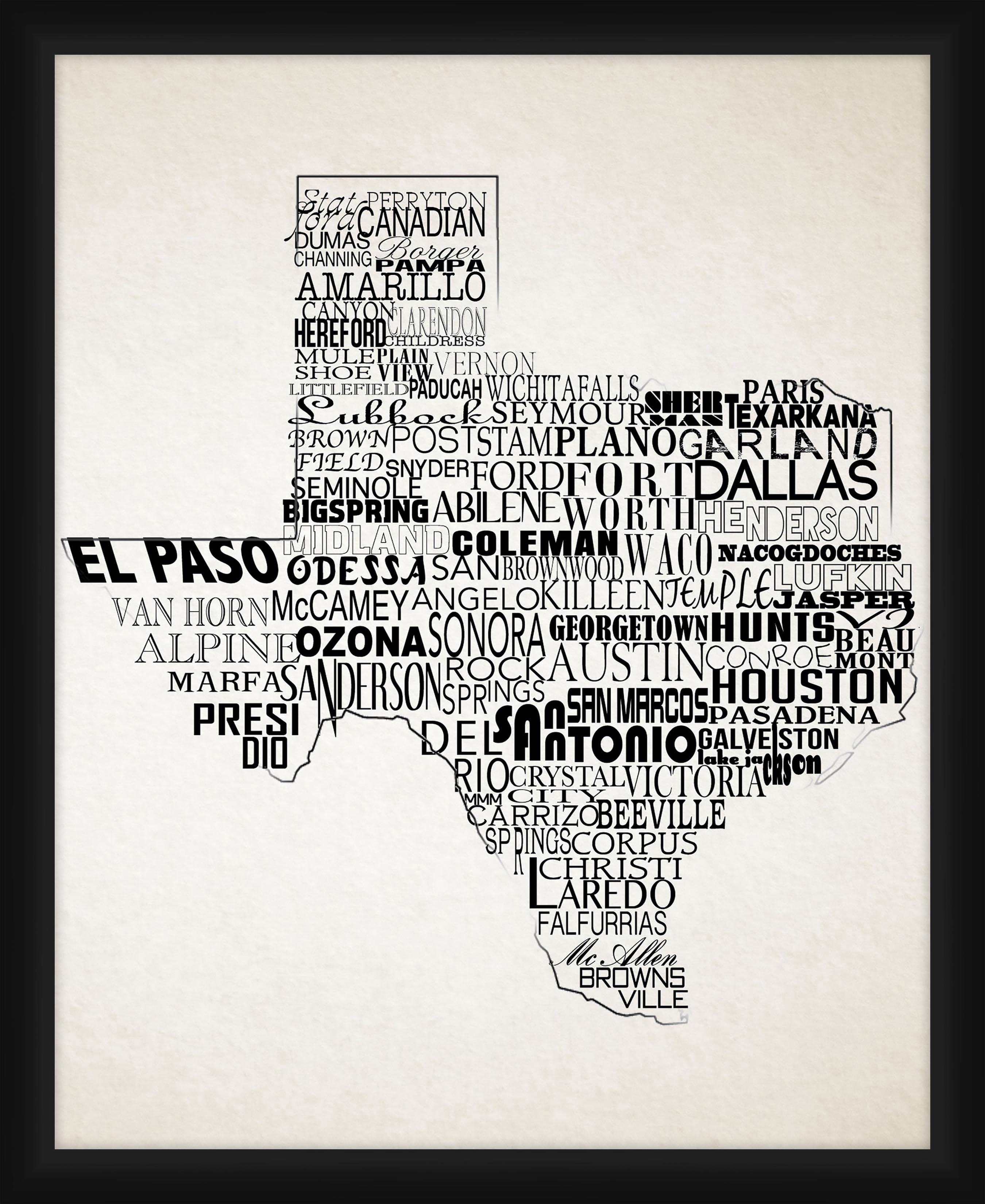 PTM Images Graphic Prints Typography Framed Art Prints