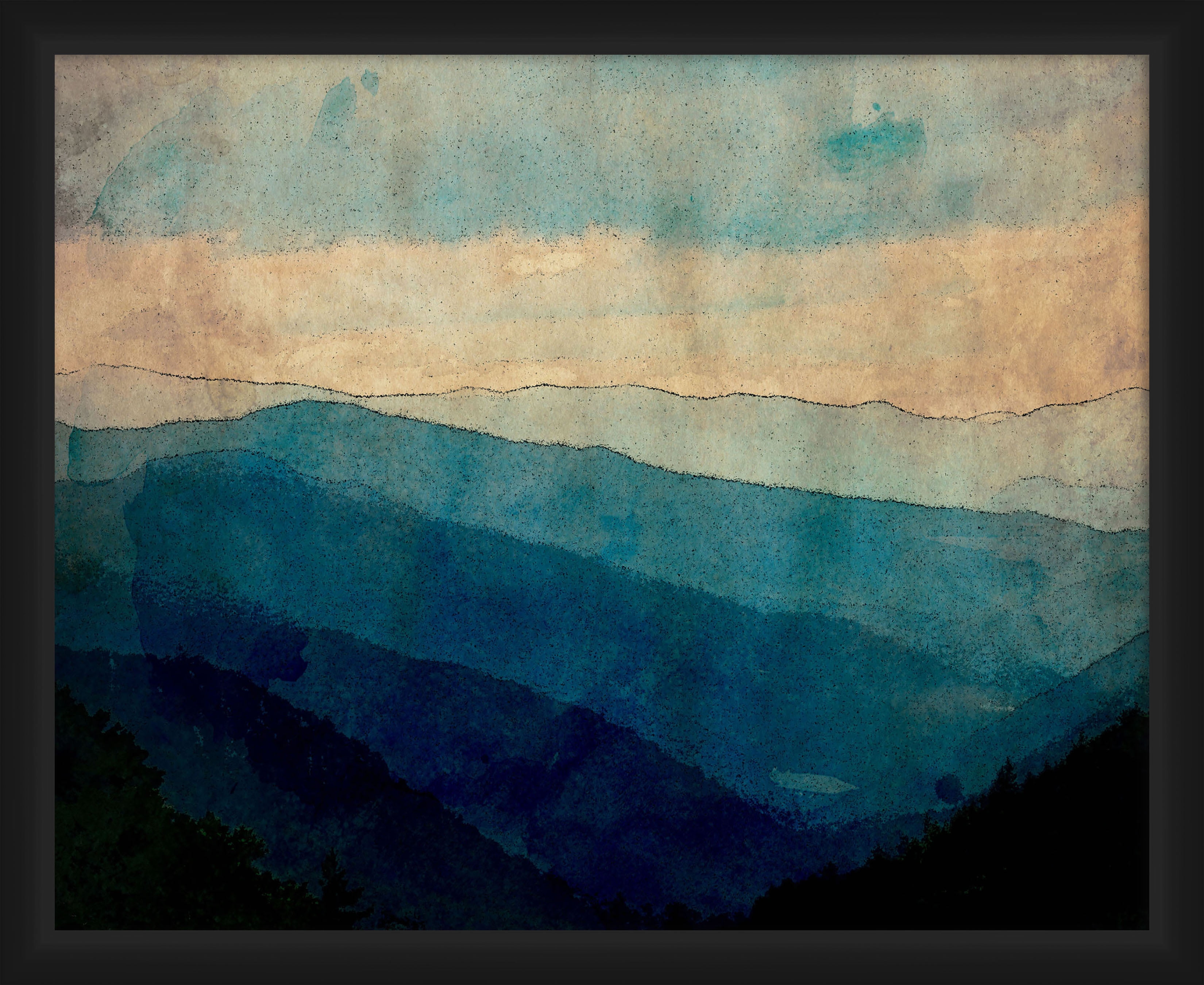PTM Images Printed Abstract Framed Art Prints