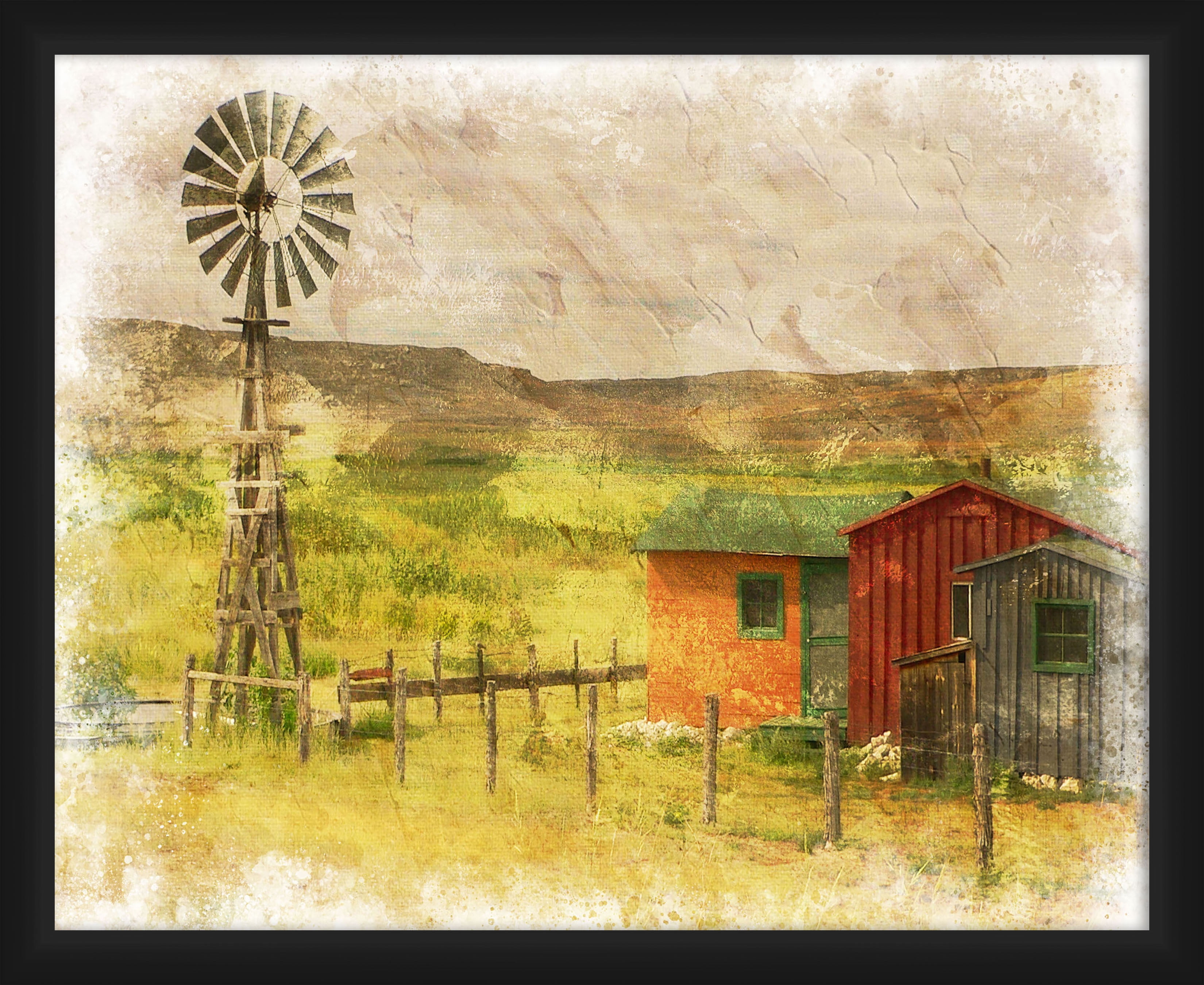 PTM Images,Windmill Yellow