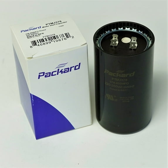 PTMJ378 378-455 uf mfd 220-250 Volts Start Capacitor