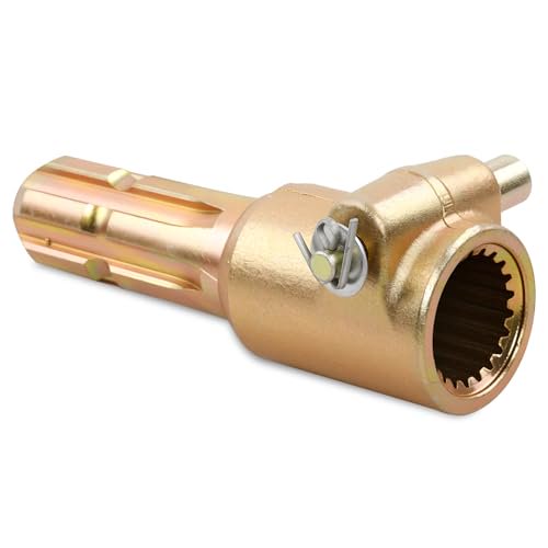 PTO Extender Adaptor, Female 21 Spline & 1-3/8", Male 6 Spline & 1-3/8", Push-Pin PTO Extender for Tractor Compatible with 70 Horsepower Engine Tractor or Lawn Mower$$Garden & Patio