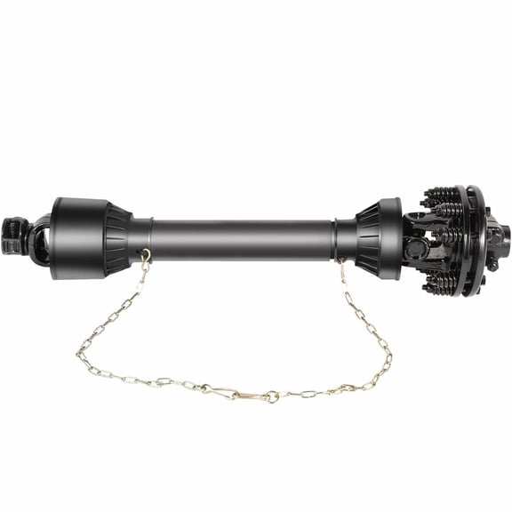 PTO Shaft 1-3/8" 6 Spline, 43-57" Series 5 Tractor Driveline, Brush Hog & Finish Mower Shaft w/Slip Clutch